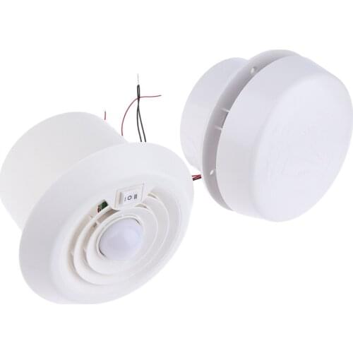 4.6'' RV Roof Vent Plumbing Cap & LED Ceiling Dome Light & Rocker Siwtch