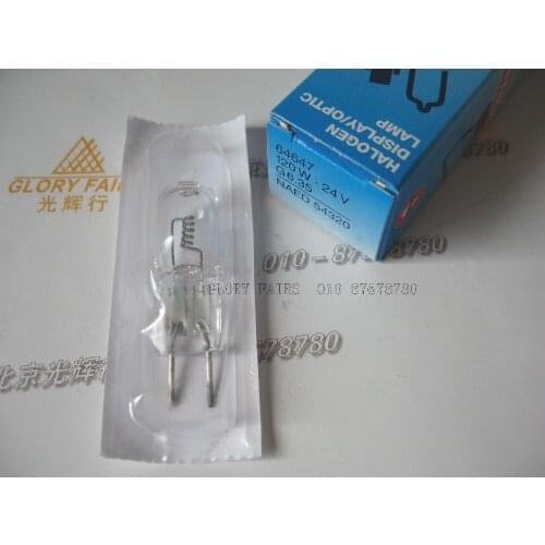 OS 64647 24V 120W GER halogen lamp NAED 54320 G6.35 24V120W bulb Martin surgical shadowless lights