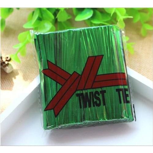 750pcs/pack 8 color Twist Ties Wire For Cake Pops Sealing Cello Bags Lollipop Gifts Packgae
