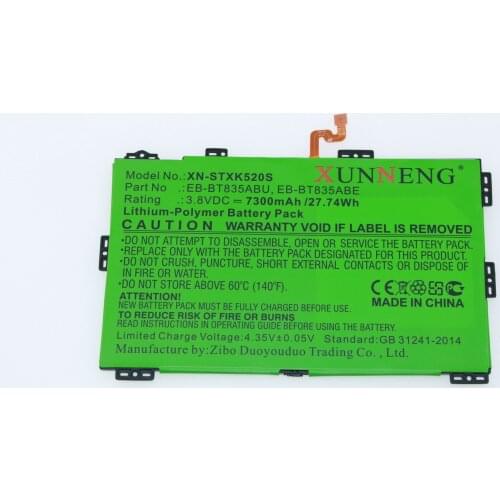 Battery for Samsung SM-T830 SM-T835 Galaxy Tab S4 10.5 2018 Galaxy Tab S4 10.5 2018 TD-LTE Galaxy Tab S4 10.5 LTE