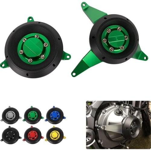 For kawasaki Z900 2017 2018 Motorcycle Accessories CNC Engine Guard Side Stator Case Guard Protector Fram Slider Cover Crash Pad