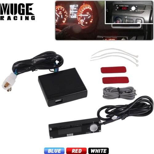 12V Turbo Timer Universal Car Modified with Original Box Red LED Light Engine Protection Cooling Auto Replacement Parts BOV002