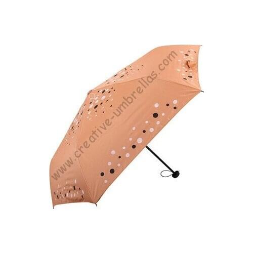Free shipping,6k fiberglass bag umbrellas,three fold umbrellas,hand open,windproof,UV protecting,supermini,pocket umbrellas