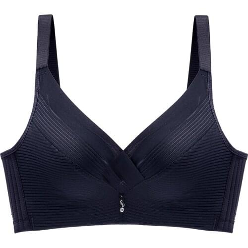 Women Wireless Push Up Bra Women Underwear Simple Brassiere Lady Sexy Lingerie Underwear Wire Free Bralette Thin A B C Cup
