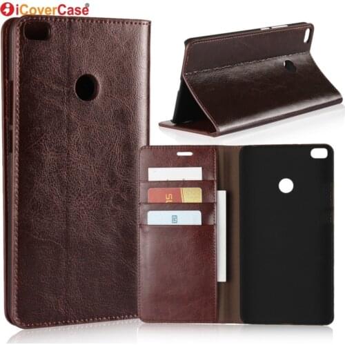 Mi Max 2 Case Luxury Real Genuine Leather Wallet Case For Xiaomi Mi Max 2Card slot Stand Protect Flip Case For Mi Max2