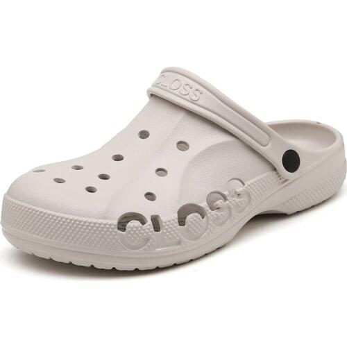 Summer Men Garden Clogs Breathable EVA Injection Shoes Special Casual Clogs Beach Slippers Water Pool Sandals Comfortable Cheap