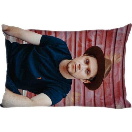 New Niall Horan Pillow Cover Bedroom Home Office Decorative Pillowcase Rectangle Zipper Pillow Cases Satin A1.29
