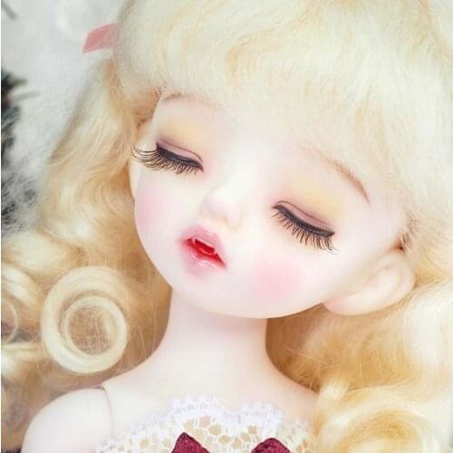 New arrival NP Sleeping Karous BJD SD Doll 1/6 YOSDs Reborn Baby Girls Boys High Quality Doll With Make Up