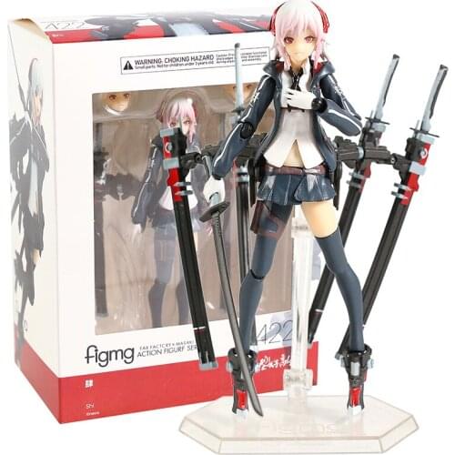 Heavily Armed High School Girls Shi Figma 422 PVC Action Figure Collectible Model Toy
