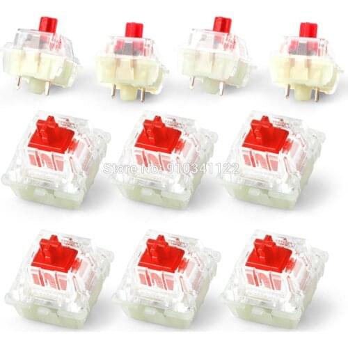 SMD RGB cherry MX switch 3 pin mechanical keyboard Red Brown Black Silver Blue keyboard axis
