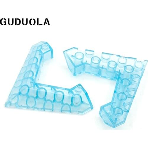 Guduola Special Brick Slope 6x8 (45°) with Cutout (22390) MOC Building Block Toys Parts 5pcs/LOT