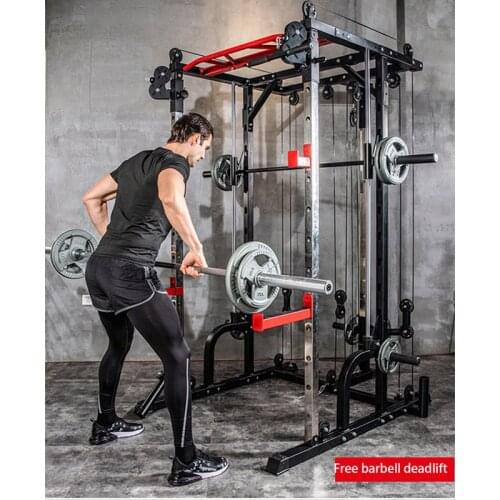 Squat Rack Frame Gantry Fitness Barbell Rack Bench Press Power Rack Squat Weightlifting Barbell Bench Press Gantry