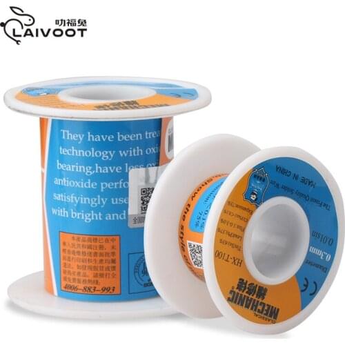 Maintenance high purity low melting point solder wire fine diameter 0.3mm containing rosin easy to weld 150g 50g