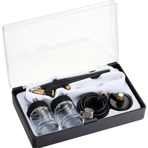 0.8mm-Nozzle Professional Pneumatic Airbrush Set for DIY Model Making Art Painting Set Paint Spray Gun краскопульт