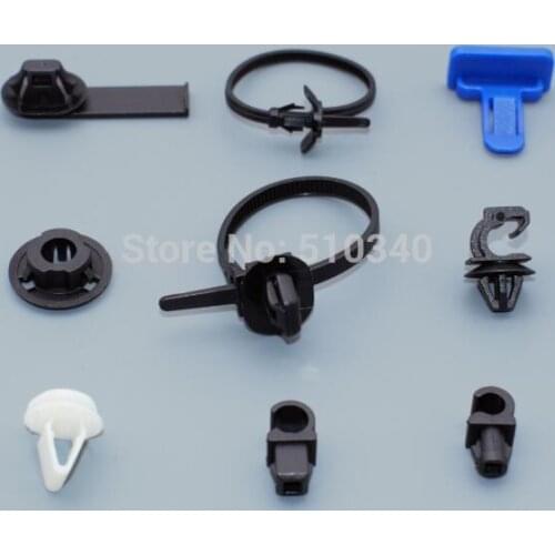Auto Fasteners Bumper Fender Pipe Moulding Clip Retaining Clip Body Fender & Bumper Retaining Clip Releasable Cable Strap