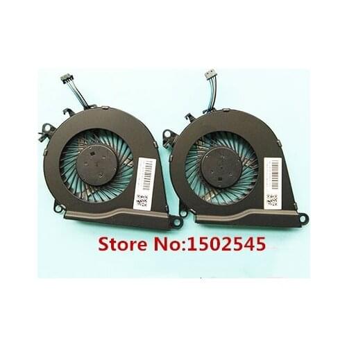 Free Shipping Original Laptop Left and Right Fan for HP OMEN 15-AX TPN-Q173 15-BC CPU Cooling Fan L&R Fan Pair 2PCS 858970-001