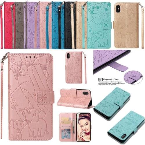 For Huawei P Smart P20 P20 Lite P20 Pro Plus Case Leather Flip Magnetic Wallet Cover Luxury Phone Cases with Stand Card Slot