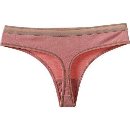 HECTIC 2021 Ladies Seamless Panties Underwear Nylon Ultra-Thin Thong Low Waist Underwear Ice Silk Underwear Ladies Panties