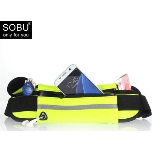 2021 Fashion Waist Pack Men Women Waterproof Phone Belt Nylon Casual Small Bag For Traveling Running Sport Belly Bags