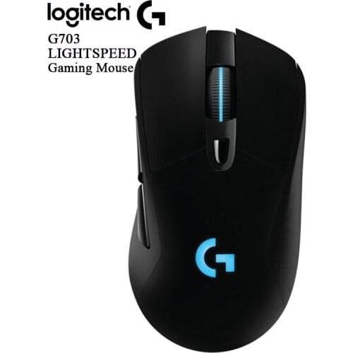 Logitech original G703 LIGHTSPEED Wireless Gaming Mouse PMW3366 Sensor 12,000dpi for mouse gamer pc gaming