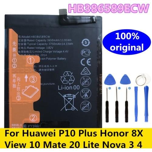 New Original For Huawei Honor 8X/Play Glory 8X/View 10 Lite / Nova 3/4/5T Mate 20 Lite JSN-L21 L22 L23 L42 BKL-AL20/AL00 Battery