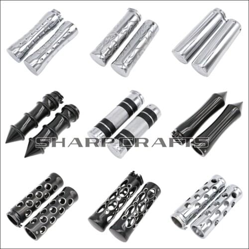 Motorcycle 1" Handlebars Hand Grips For Suzuki Volusia Boulevard Marauder Intruder LC C109R C50 C90 M109R M50 S40 VL 1500 800