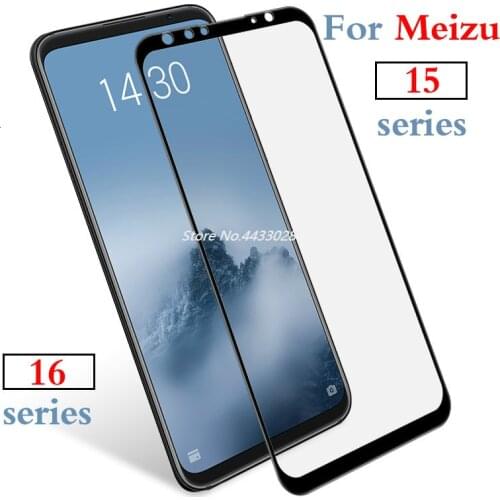 Protective Glass For Meizu 15 16 Plus Lite 16th 16x m15 Case Tempered Glas On The Maisie x16 15plus 15lite 16plus Screen Flim 9h