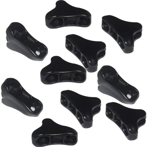 10pcs Guide Guy Line Cord Tightner Runner Camping Tent Awning Rope Adjuster for Outdoor Home Car Field Tents Backpacks