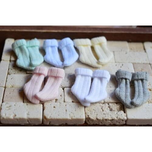 2 Pair Dolls Socks for Blyth licca Doll Accessories Azone Obitsu11 OB11 doll accessories for azone ob11