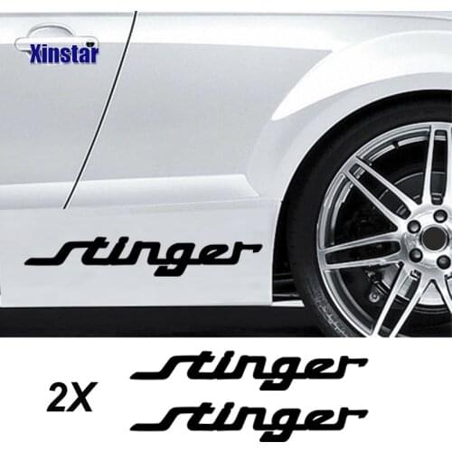 2pcs Decal Sticker car body sticker for kia stinger