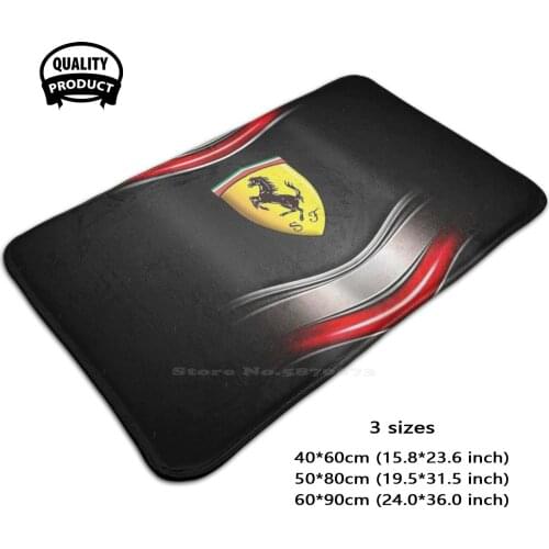 2020 3D Soft Non-Slip Mat Rug Carpet Foot Pad 2020 Leclerc Racing Racing 2020 Vettel Vettel 2020 Schumacher 2020 F1