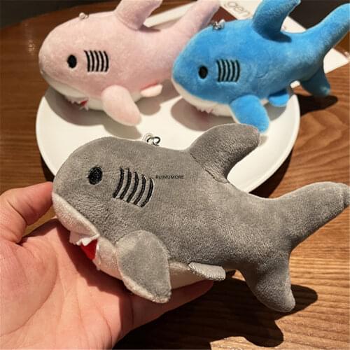 4Colors , FISH 10CM Plush Stuffed Toy , Key chain Animal Wedding Bouquet Gift