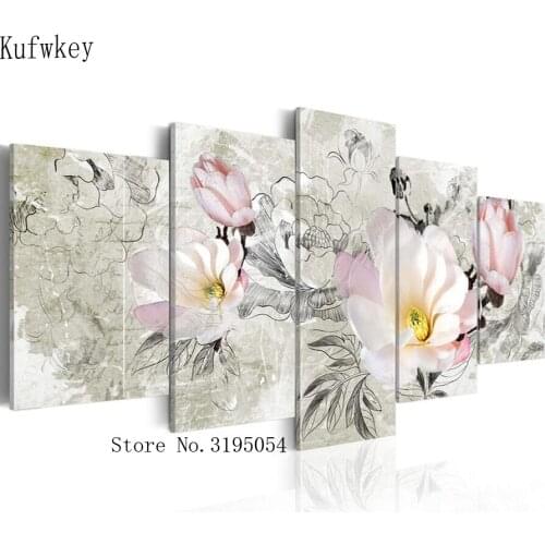 5D,diy,Diamond Painting Mangnolia Flower Orchid Cross-Stitch,Full,Diamond Embroidery,Diamond,Mosaic,pattern,beaded embroidery