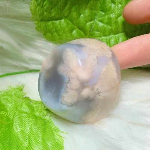 Flower agate bowl 2294