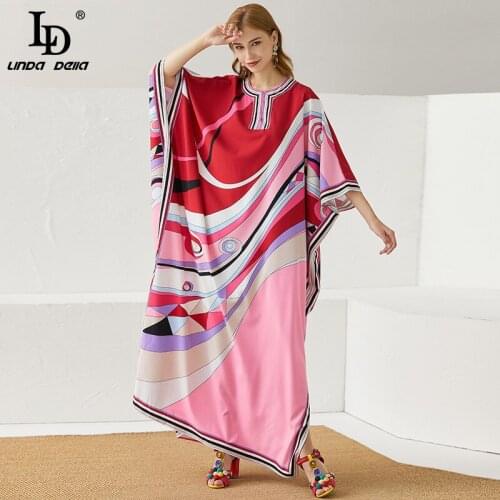 LD LINDA DELLA Summer Dresses With A Slit