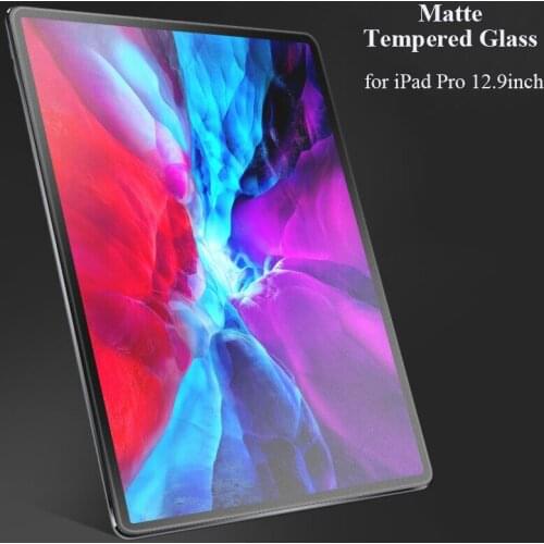 Tablet Matte Tempered Glass For Apple iPad Pro 12.9 2021 2020 2018 Screen Protector For iPad Pro 12.9 2016 2017 Protective Film