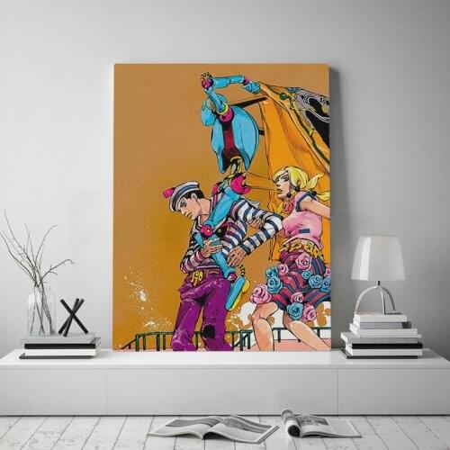 Josuke Yasuho JoJolion JoJos Bizarre Canvas poster Painting wall Art decor Living room Bedroom Study Home Decoration Prints