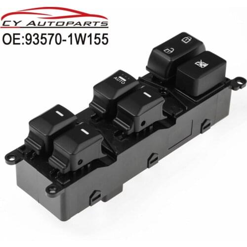 New Front Left Car Electric Power Window Lifter Switch For Hyundai Kia Rio Pride 2012-2015 93570-1W155 935701W155