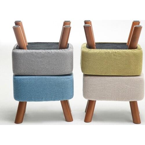 Sofa stool creativity fashion foot stool fashion fabric ottoman bench kid chair antique