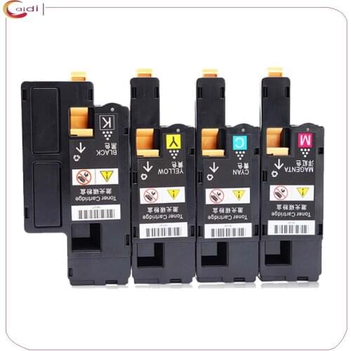 Compatible Dell E525W Set of 4 Laser Toner Cartridges: 1 593-BBJX Black, 1 593-BBJU Cyan, 1 593-BBJV Magenta, 1 593-BBJW Yellow