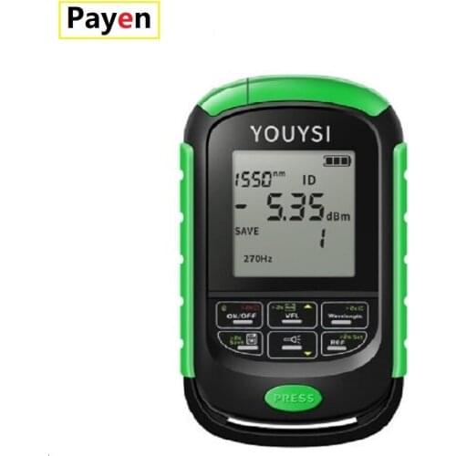 High Precision NEW 4in1 Li-Lion Battery Optical Power Meter Visual Fault Locator Network Cable Test Fiber Tester VFL