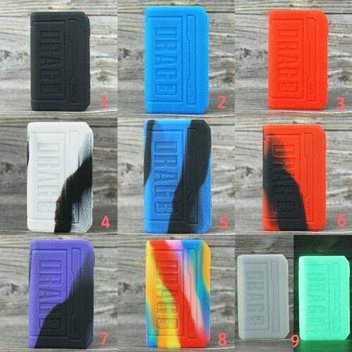 Protective Soft Case for VOOPOO Drag 3 177w Silicone Skin Rubber Sleeve Shield Wrap Cover 100pcs