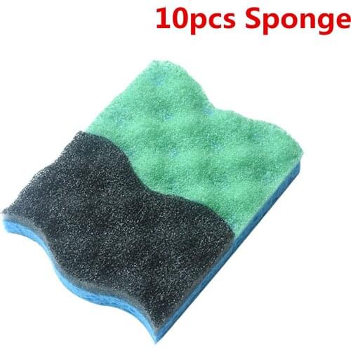 10pcs Dish-washing Sponge Household Cleaning Sponge Cleaning Kitchen Tool Dish Cloth Scouring Pad Sponges Block