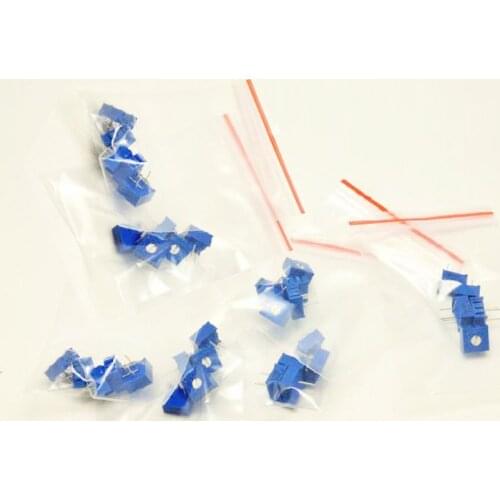 12valuesx10pcs=120pcs 3386P Potentiometer Variable Resistors 100R 200R 500R 1K 2K 5K 10K 20K 50K 100K 500K 1M