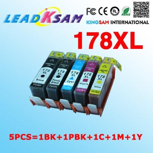 178 Compatible Ink cartridge for HP 178 XL hp178 Photosmart B109 B110 B210 C309 C310 C410 D5468 D5463 D5460 printer