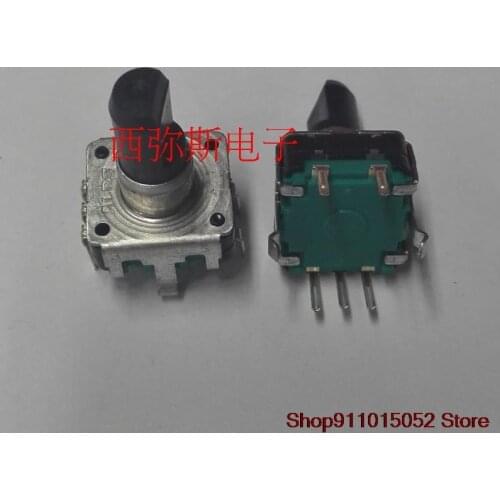 5 PCS original Japan ALPS encoder EC12 coding switch type 12 24 pulse encoder switch, high 15 mm axle