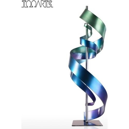 Abstract Ornament Iron Sculpture Art Home Decor Modern Metal Sculpture Table & Desk Office Decor Contemporary Sculpture