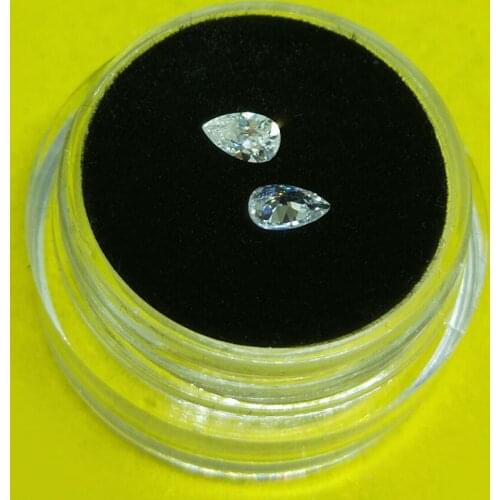 Free Shipping 1.5x3mm~10x14mm Pear Cut GH Per Pieces Price Round Loose Moissanite Stones For Ring Bracelets Necklace Making