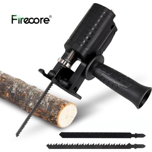 FIRECORE Electric Drill Modified To Electric Saws Reciprocating Saw Power Tool Wood Cutter Portable Attachment Adapter