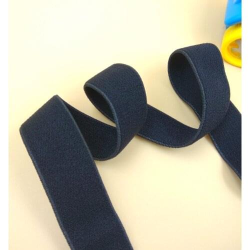Hight Quality Soft Elastic Band Webbing 20MM Width Black Straps DIY Pregnant Women Children Graments Accessories